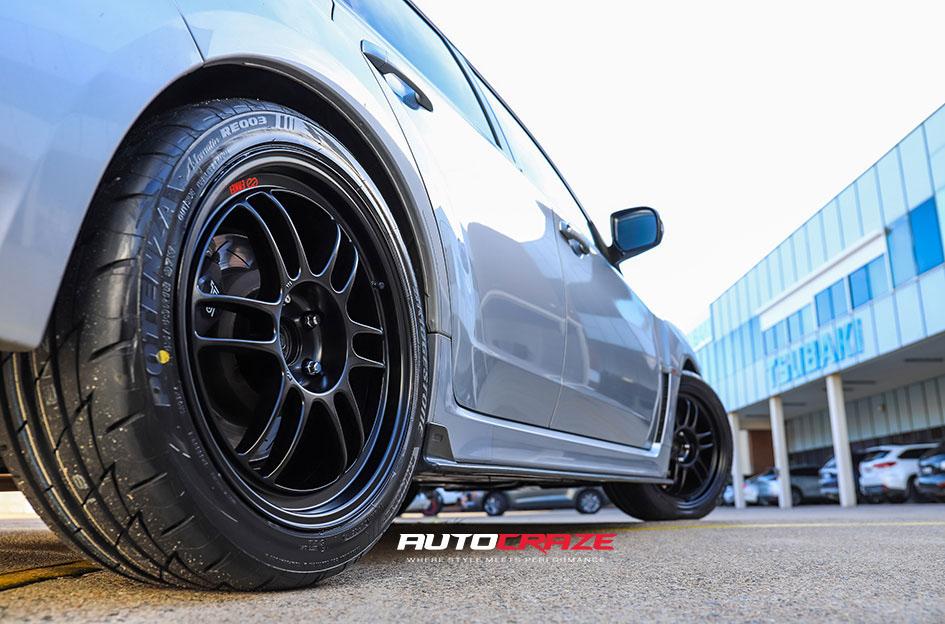 SUBARU IMPREZA RPF1 MATTE BLACK